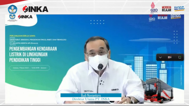 PT INKA Dorong Perguruan Tinggi Terlibat Kembangkan Kereta Cepat Merah Putih