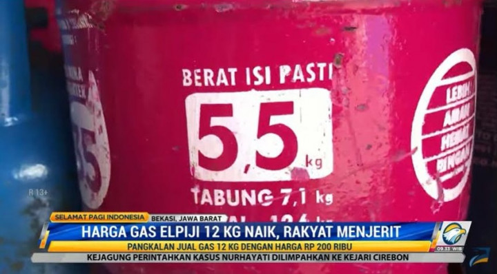 Harga Elpiji Nonsubsidi Melejit, Rakyat Menjerit