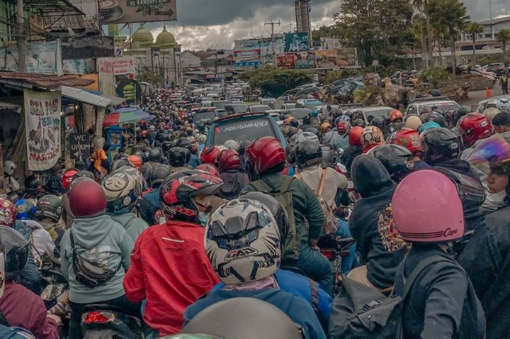 Polri Evaluasi Kemacetan Horor di Puncak Bogor