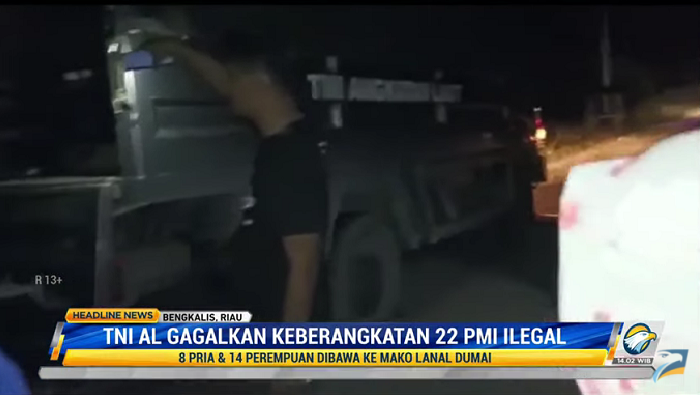 TNI Gagalkan Penyelundupan PMI Ilegal