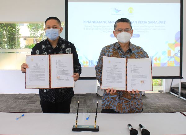 Cetak Dokter Penerbangan Andal, FKUI dan Garuda Indonesia Teken MoU