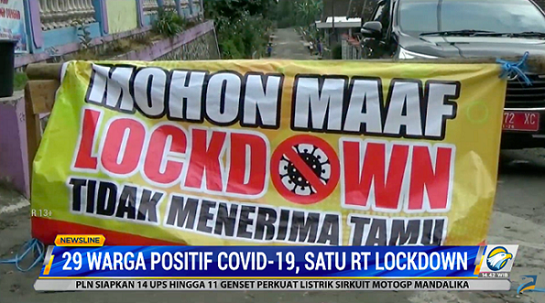 29 Warga Positif Covid-19, Satu RT <i>Lockdown</i>