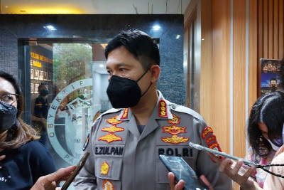 Kabid Humas Polda Metro Jaya Kombes Endra Zulpan. Branda Antara/Fianda Sjofjan Rassat