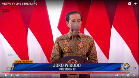 Jokowi Tegur TNI-Polri Yang Tolak IKN di WA Group