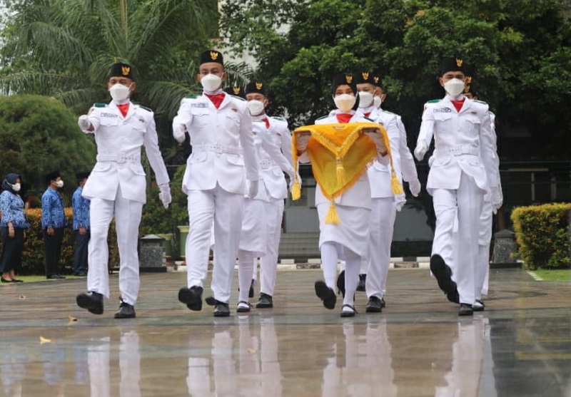 Ilustrasi Paskibraka. Medcom.id/Yurike Budiman