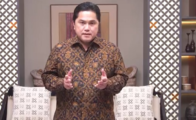 Menteri BUMN Erick Thohir. Foto: Medcom.id.