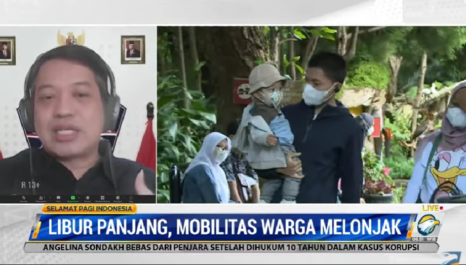 Kabid Perubahan Perilaku Satuan Tugas (Satgas) Covid-19 Sonny Harry B Harmadi. Metro TV