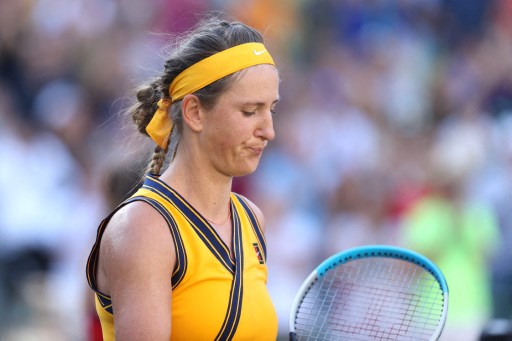 Victoria Azarenka. (Sean M. Haffey / GETTY IMAGES NORTH AMERICA / Getty Images via AFP)