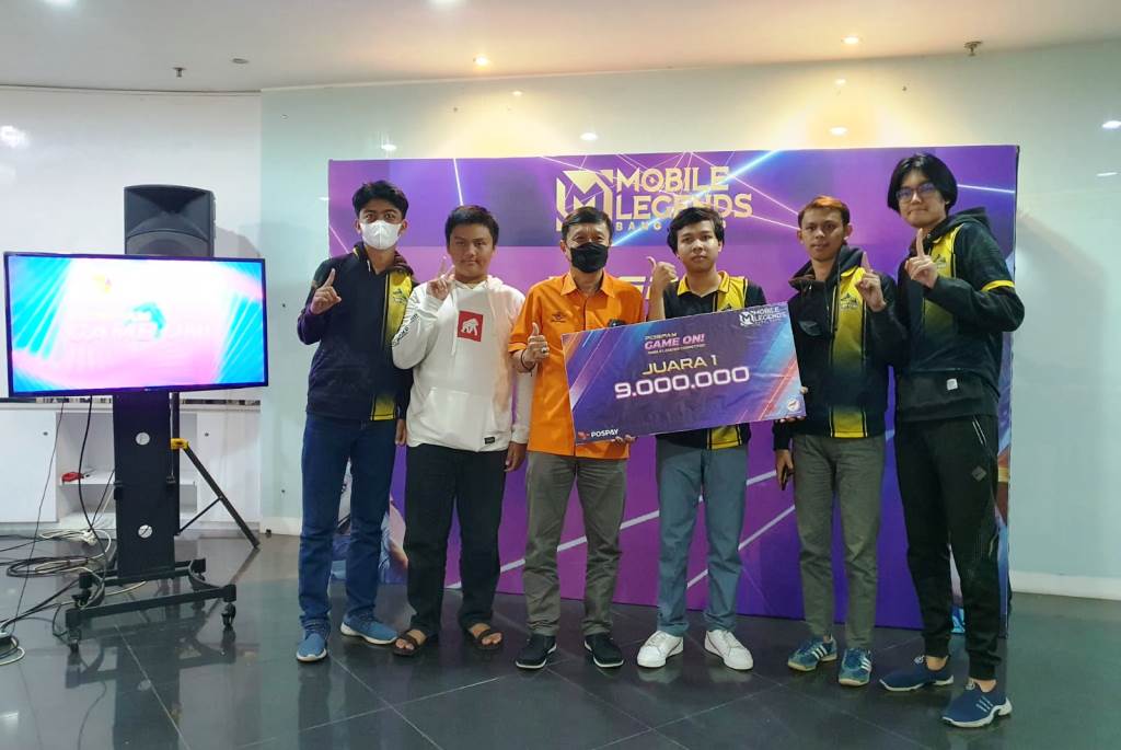 Pospay, Game On! merupakan perhelatan e-Sport Mobile Legend Bang Bang dan PUBG yang diawali dengan Kick Off pada 22 Februari 2022 (Foto:Dok.Renjana Pictures/Febri)