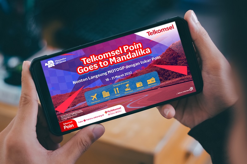Telkomsel Poin Goes to Mandaika.