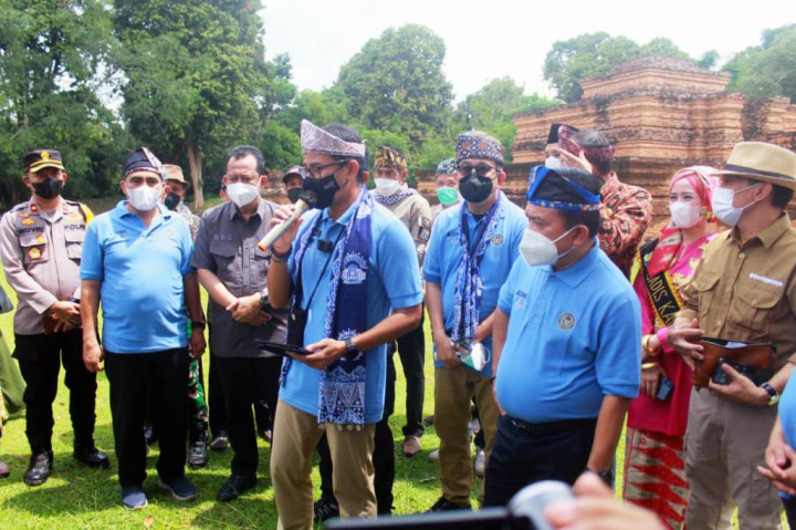 Menparekraf Sandiaga Beri Alasan Desa Wisata Muaro Jambi jadi Destinasi Super Kualitas