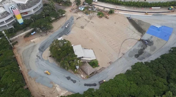 Sirkuit Formula E Mulai Diaspal