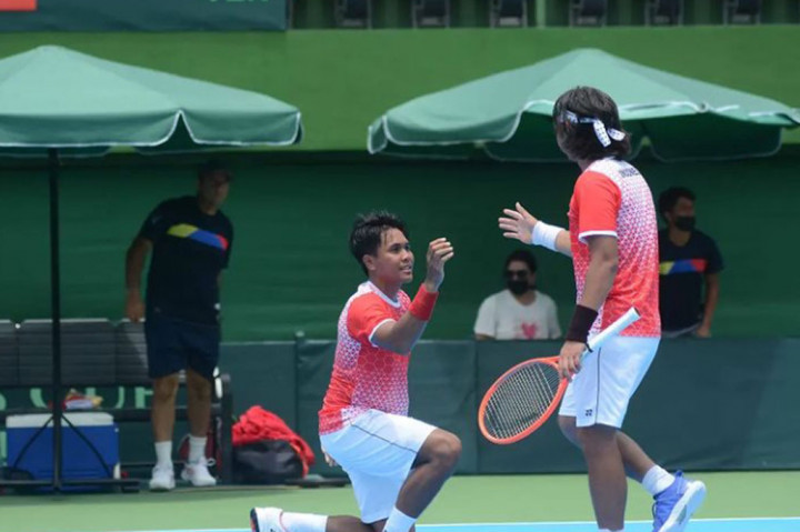 Piala Davis: Tekuk Venezuela 3-0, Indonesia Bertahan di Grup Dunia ll