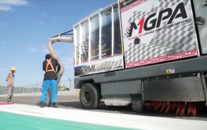 Sirkuit Mandalika Diaspal Ulang, Selesai Beberapa Hari Jelang Balapan