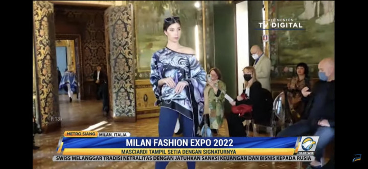 Beragam Karya dalam Milan Fashion Expo 2022