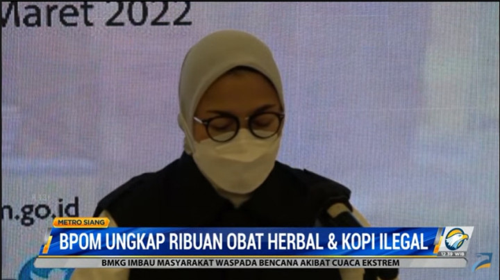 BPOM Ungkap Ribuan Obat Herbal & Kopi Ilegal