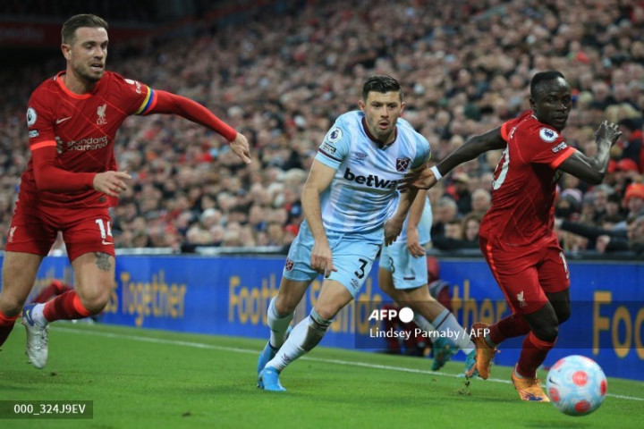 Liverpool Kerja Keras Atasi Perlawanan West Ham