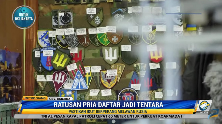 Krisis Keamanan, Ratusan Warga Ukraina Daftarkan Diri Masuk Militer
