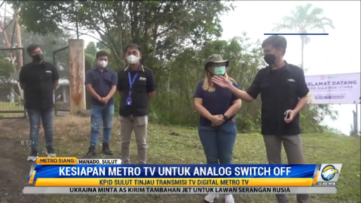 Metro TV Sulut Siap Migrasi ke Siaran Digital