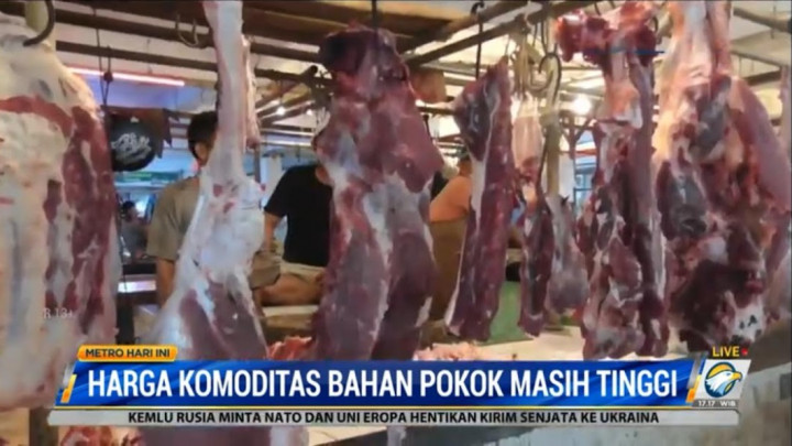 Harga Daging Sapi Tinggi, Pedagang Terancam Merugi