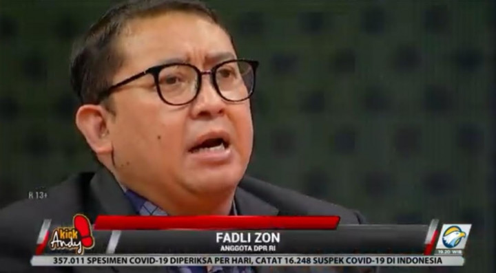 Kerap Lontarkan Kritik, Fadli Zon Mengaku Tak Benci Personal Jokowi