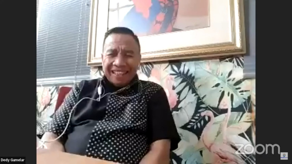 Politikus Dedy Gumelar. Medcom.id/Ilham Pratama Putra