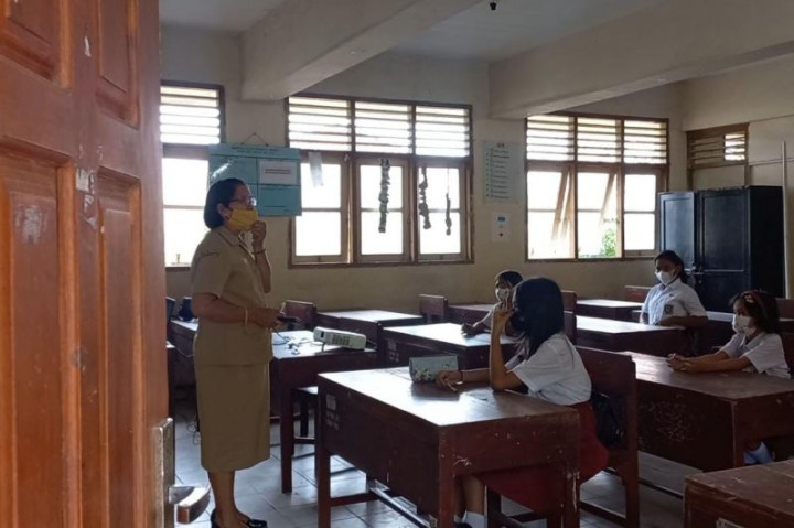 100 SD di Ambon Mulai PTM Terbatas