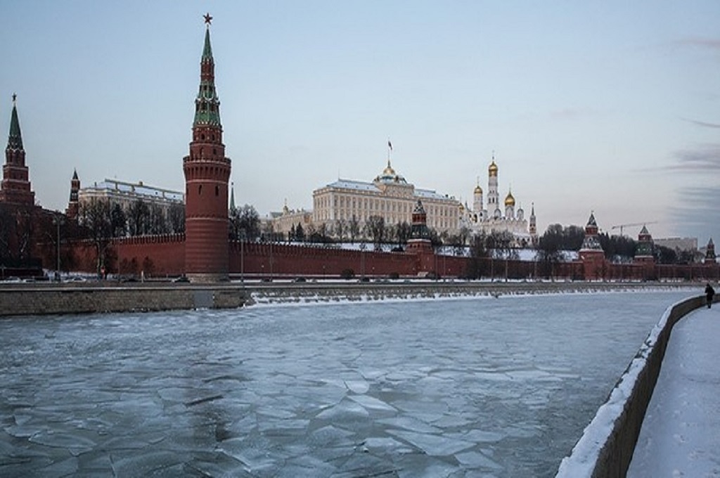 Pemandangan umum kota Moskow, Rusia. (AFP)
