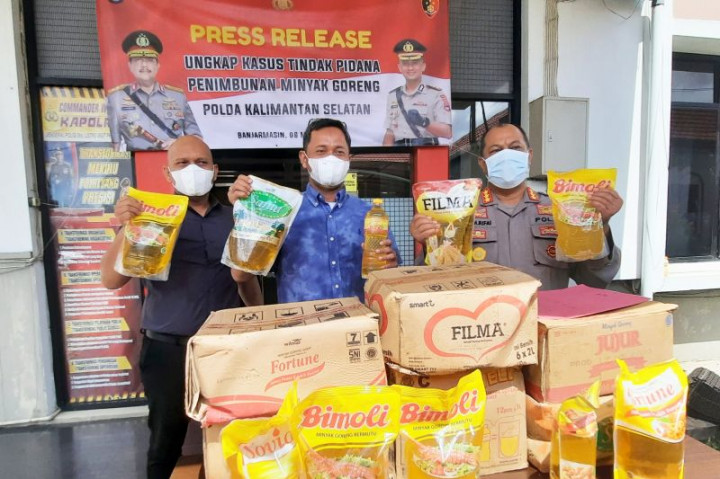 Penimbunan 31.320 Liter Minyak Goreng di Kelsel Dibongkar