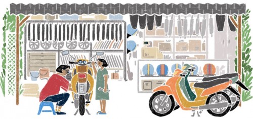 Google Doodle Hari Perempuan Internasional 2022. Tangkapan layar