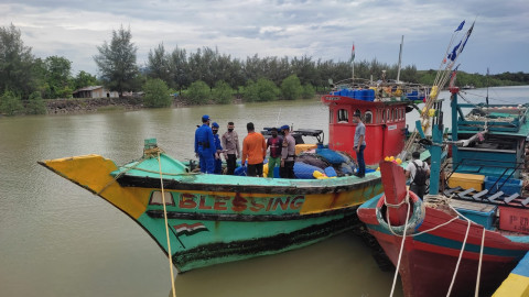 Kapal Nelayan Asal India Ditangkap di Perairan Aceh