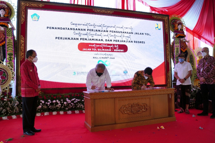 Jalan Tol Gilimanuk - Mengwi Ditargetkan Beroperasi 2024