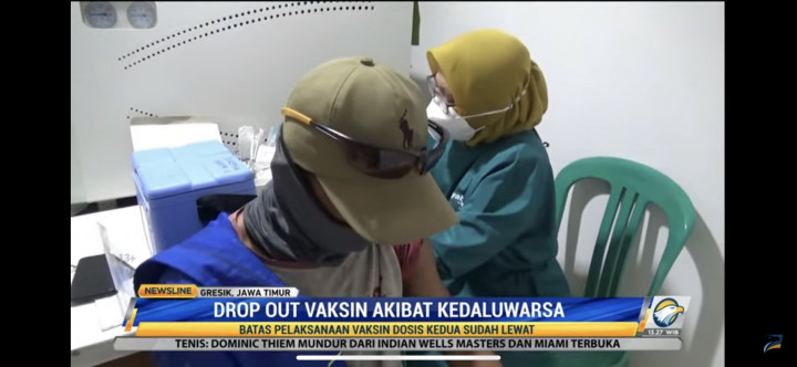 Batas Vaksinasi Sudah Lewat, Warga Suntik Vaksin Ulang