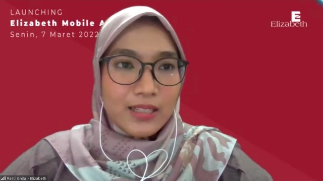Elizabeth meluncurkan aplikasi yang memudahkan berbelanja brand lokal. (Foto: Dok. Istimewa)