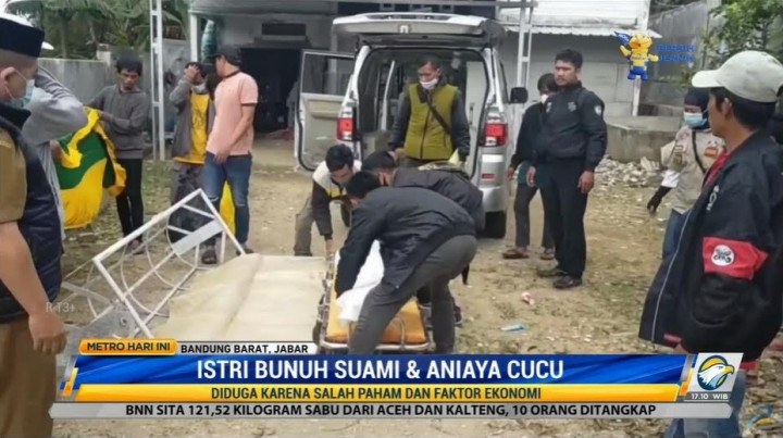 Istri Bunuh Suami dan Aniaya Cucu