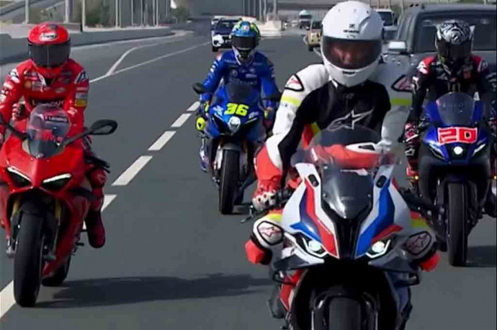 Jokowi Bakal Konvoi Bareng Pembalap MotoGP di Jakarta