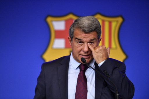 Joan Laporta. (Pau BARRENA / AFP)
