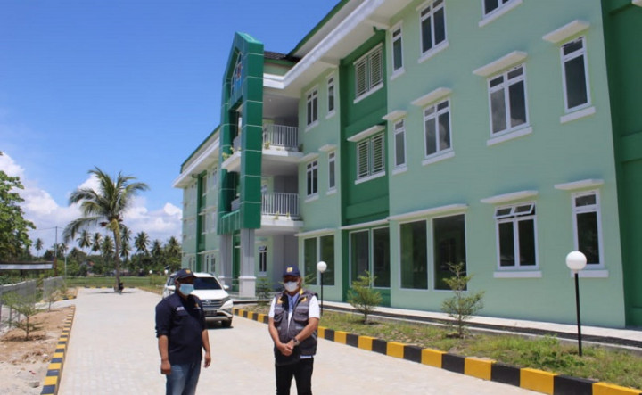 Rampung Dibangun, Pembangunan Rusun TNI di Gorontalo Habiskan Rp21,5 Miliar