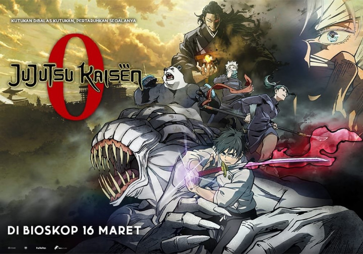 Mantap! Jujutsu Kaisen 0 Juga Tayang di Bioskop Cinema XXI Mulai 16 Maret 2022
