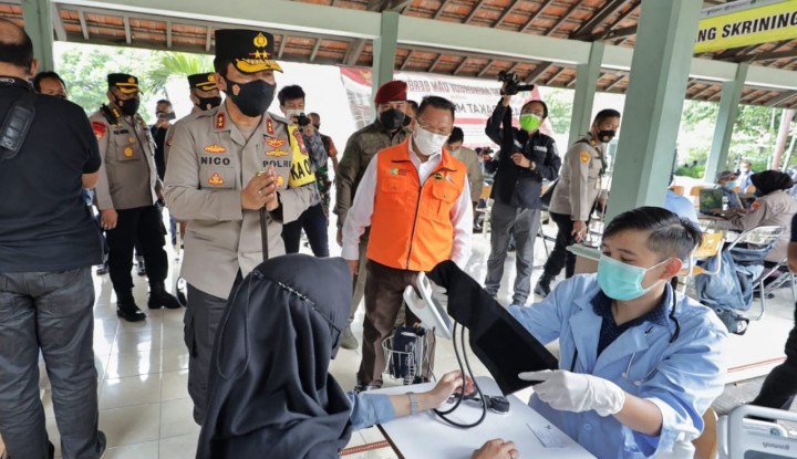 Capaian Vaksinasi Covid-19 di Jatim 90%