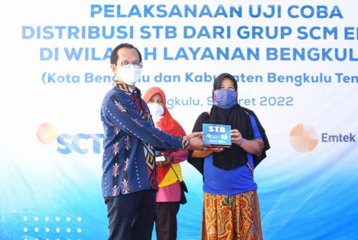 Percepat Migrasi Siaran Digital, Kominfo Bagikan 250 STB ke Warga Bengkulu