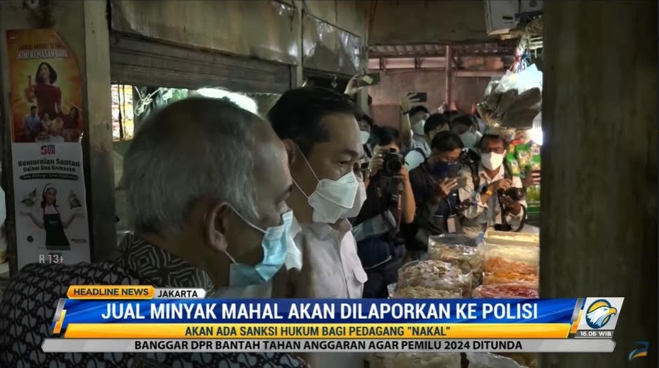 Harga jual yang jauh di atas HET ini ditemukan Mendag M Lutfi saat inspeksi mendadak (sidak) ke di Pasar Kebayoran Lama, Jakarta Selatan.