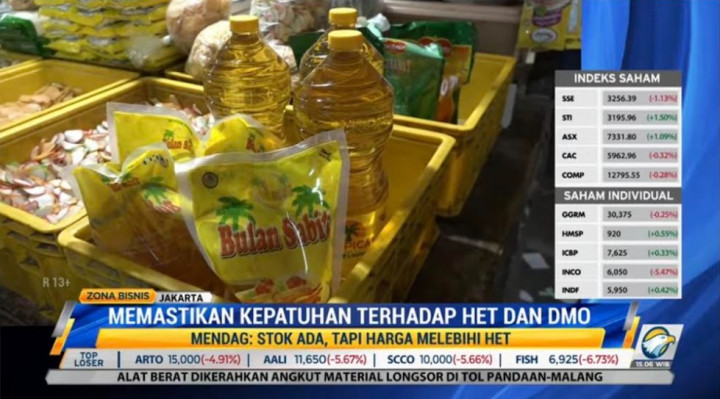 Mendag Ancam Jerat Hukum Pemain Harga Minyak Goreng