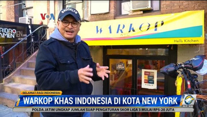 Warkop Khas Indonesia Jadi Tongkrongan Baru Warga New York