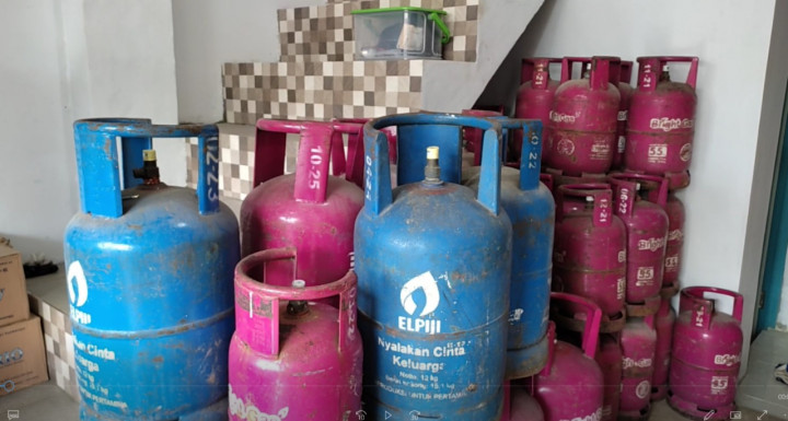 Pedagang di Banten Keluhkan Harga Gas Elpiji Nonsubsidi Naik