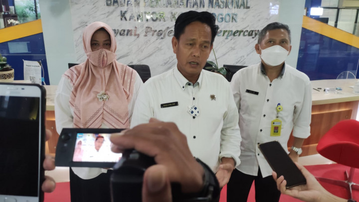 BPN Bogor Digitalisasi Data Tanah untuk Permudah Investasi