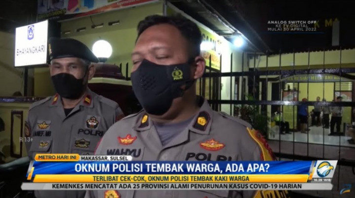Fakta Seputar Oknum Polisi Tembak Warga di Makassar