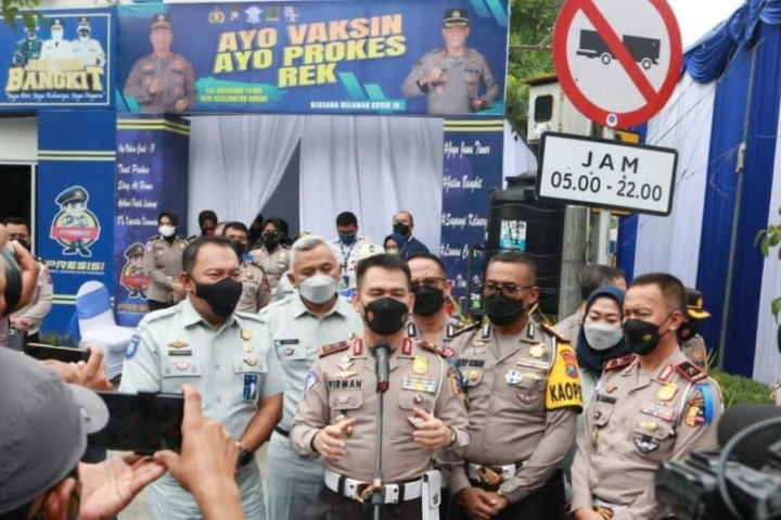 Kakorlantas Tinjau Jalur Mudik Jelang Operasi Ketupat 2022