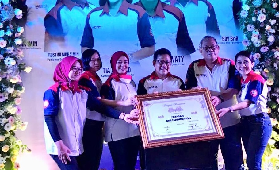 Cak Imin menerima dukungan dari kicau mania dan vespa. Istimewa.