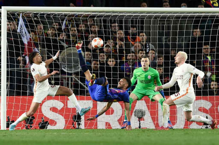 Liga Europa: Galatasaray Tahan Imbang Barcelona di Camp Nou